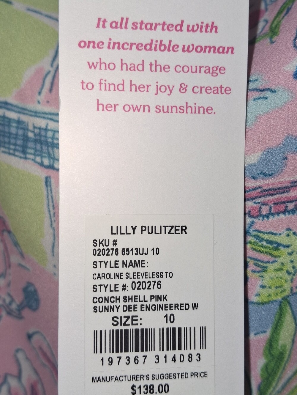 Lilly Pulitzer Sunny Dee Caroline Sleeveless Top & Polyanna Palazzo Set - Picture 9 of 15